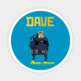 DAVE the diver Fan Art Magnet